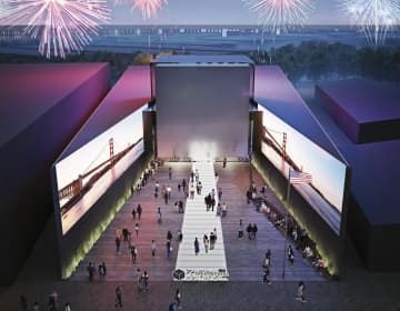 2025年大阪・関西万博に出展する米国のパビリオンのイメージ（Trahan　Architects）