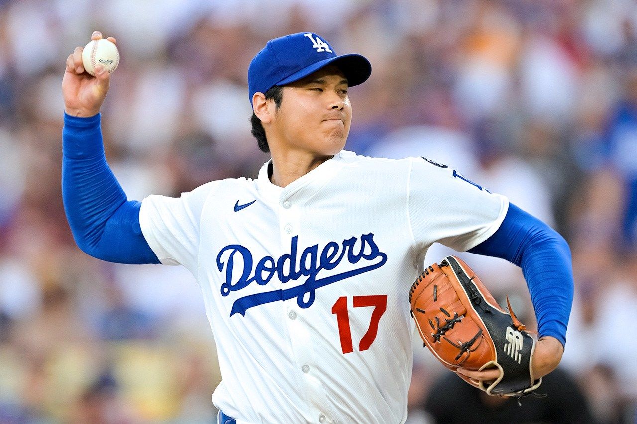 二刀流に復帰したドジャースの大谷翔平選手(IMAGN IMAGES via Reuters Connect)