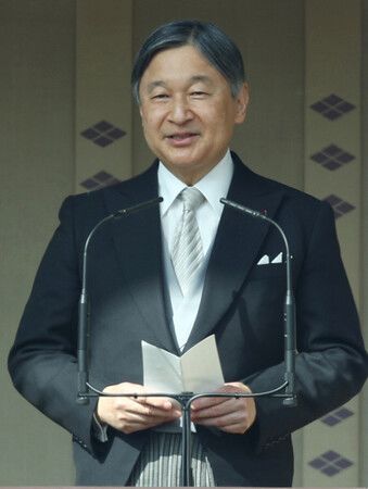 天皇陛下66歳「皆さんの幸せ祈る」＝一般参賀、悠仁さま初出席―皇居