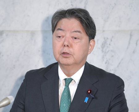 林芳正総務相=5月12日、国会内