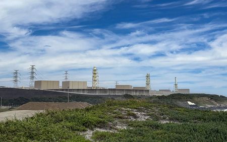 中部電力浜岡原発=7月11日、静岡県御前崎市