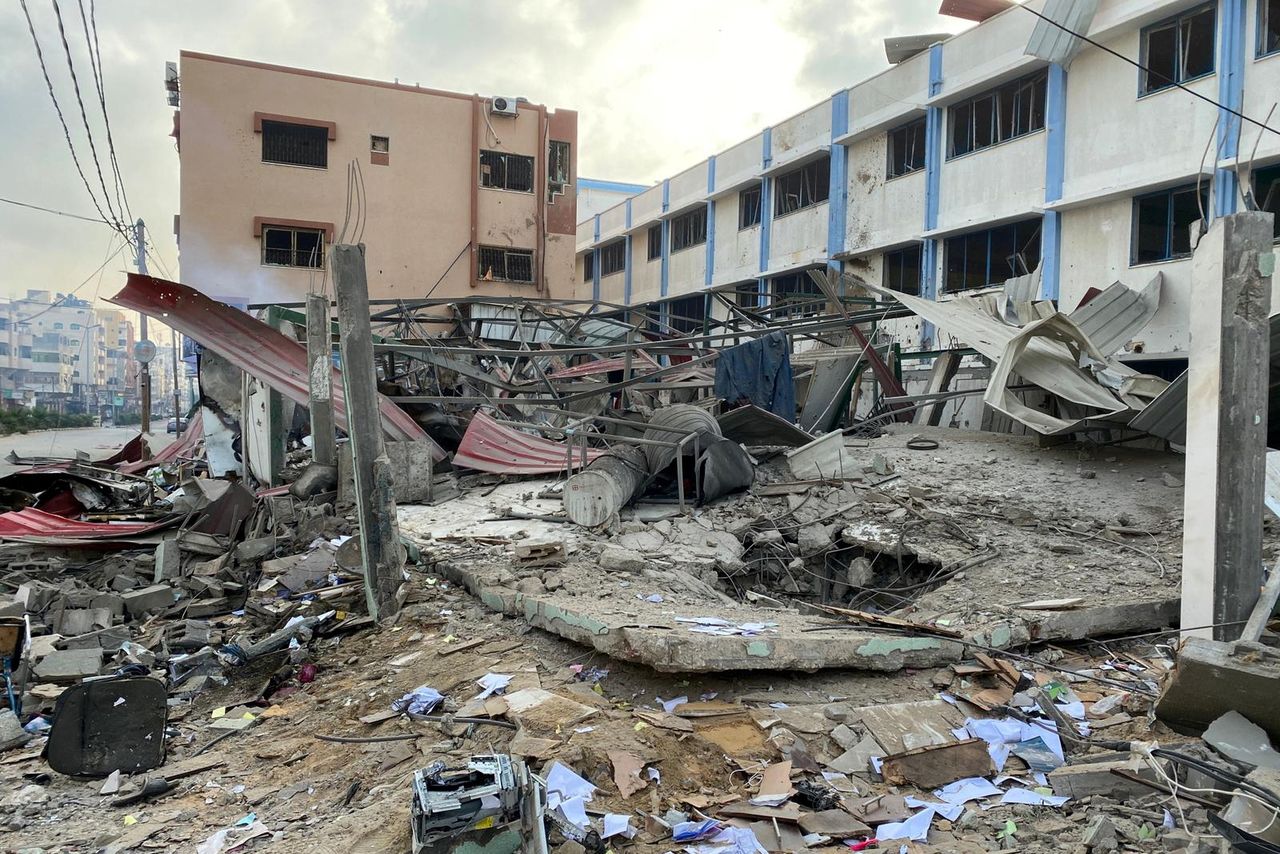 イスラエルは12日、パレスチナ自治区ガザを実効支配するイスラム組織ハマスのメンバー16人を殺害したと発表した。パレスチナ自治区ガザのようす。11日撮影(2021年 ロイター/Suhaib Salem)