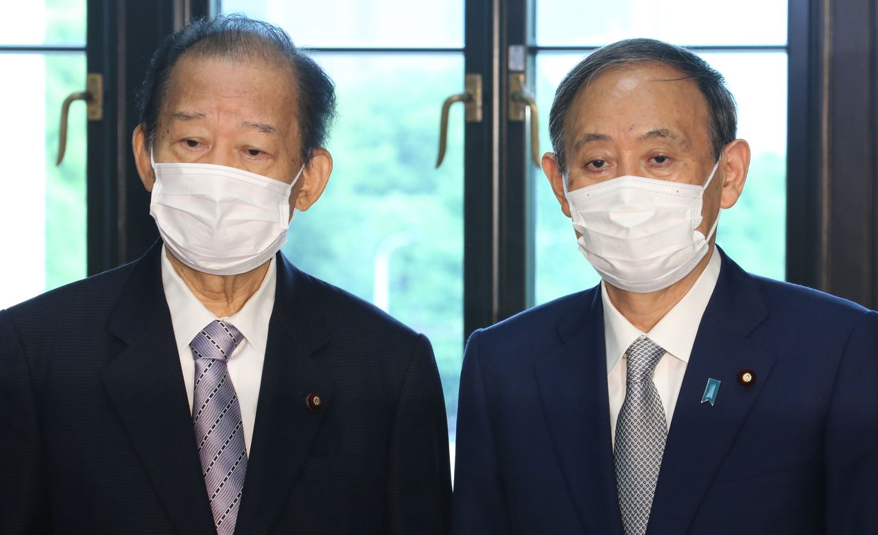 東京五輪 個人的意見では禁酒の検討必要 二階自民幹事長 Nippon Com