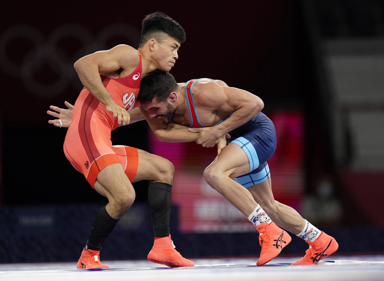 東京オリンピック　【文田 健一郎、登場！】レスリング 男子グレコローマンスタイル60キロ級　1回戦／準々決勝のサムネイル画像