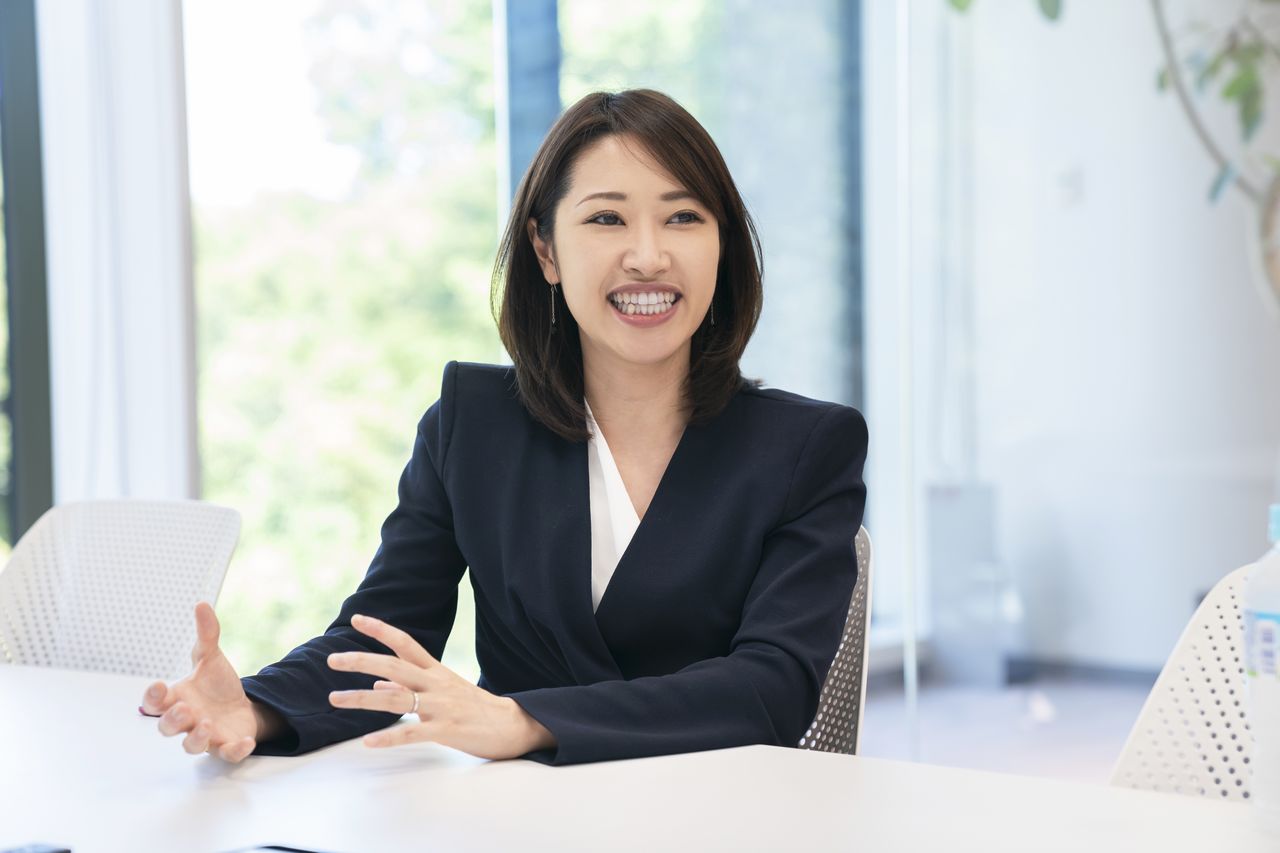 米良はるかさん 撮影:上平庸文