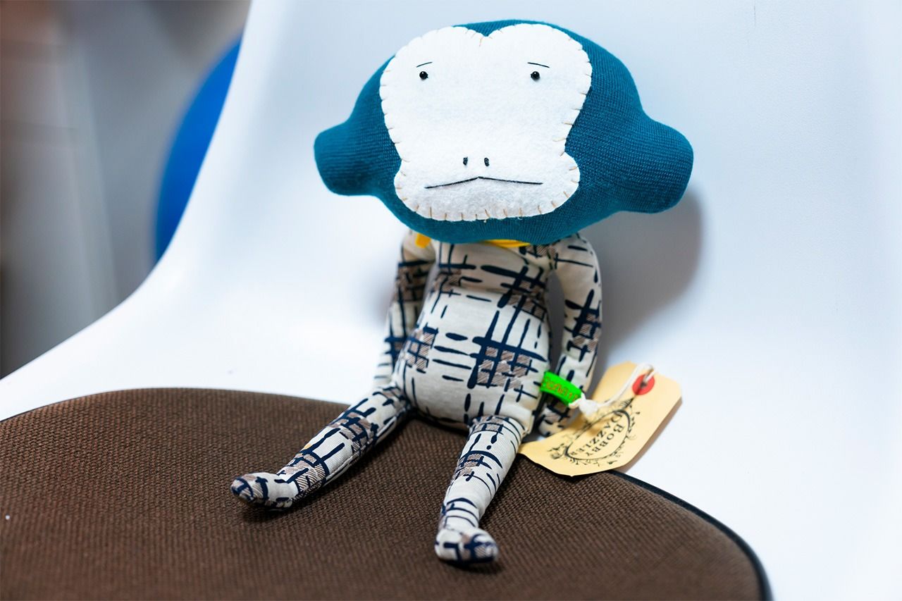 伊藤さん愛用のぬいぐるみ