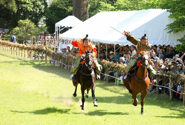 贺茂赛马是为祈求天下太平、五谷丰登而举行的祭神仪式(图片:上贺茂神社)