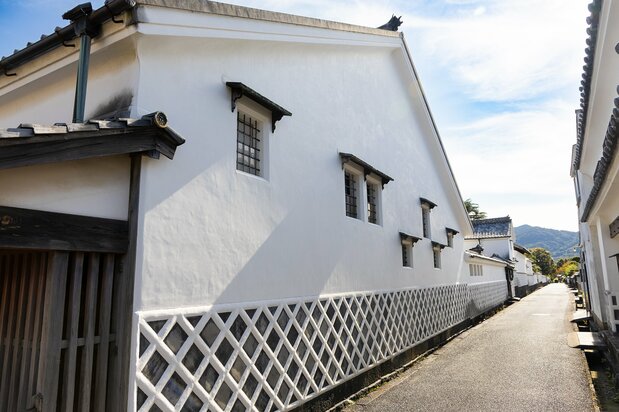 The Kikuya Yokochō area of Hagi was home to many figures of the Meiji Restoration, including Takasugi Shinsaku. (© Nippon.com)