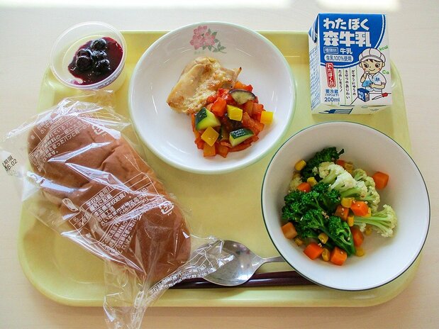为了让孩子们学习意大利饮食文化而准备的校园餐（图片：学校给食历史馆）
