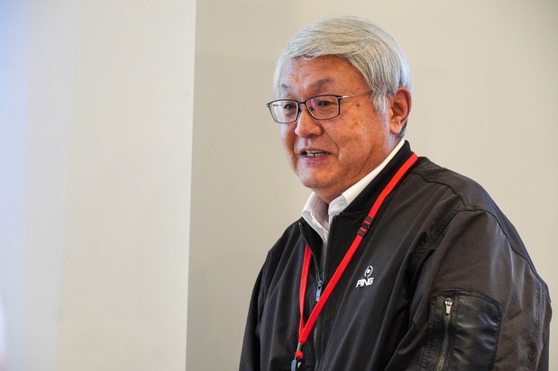 魚問屋・小野健商店の社長・小野寺健藏さん(筆者撮影)