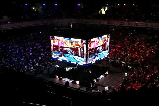 CAPCOM CUP 12 на арене Рёгоку Кокугикан. Март 2026 года (снимок автора)