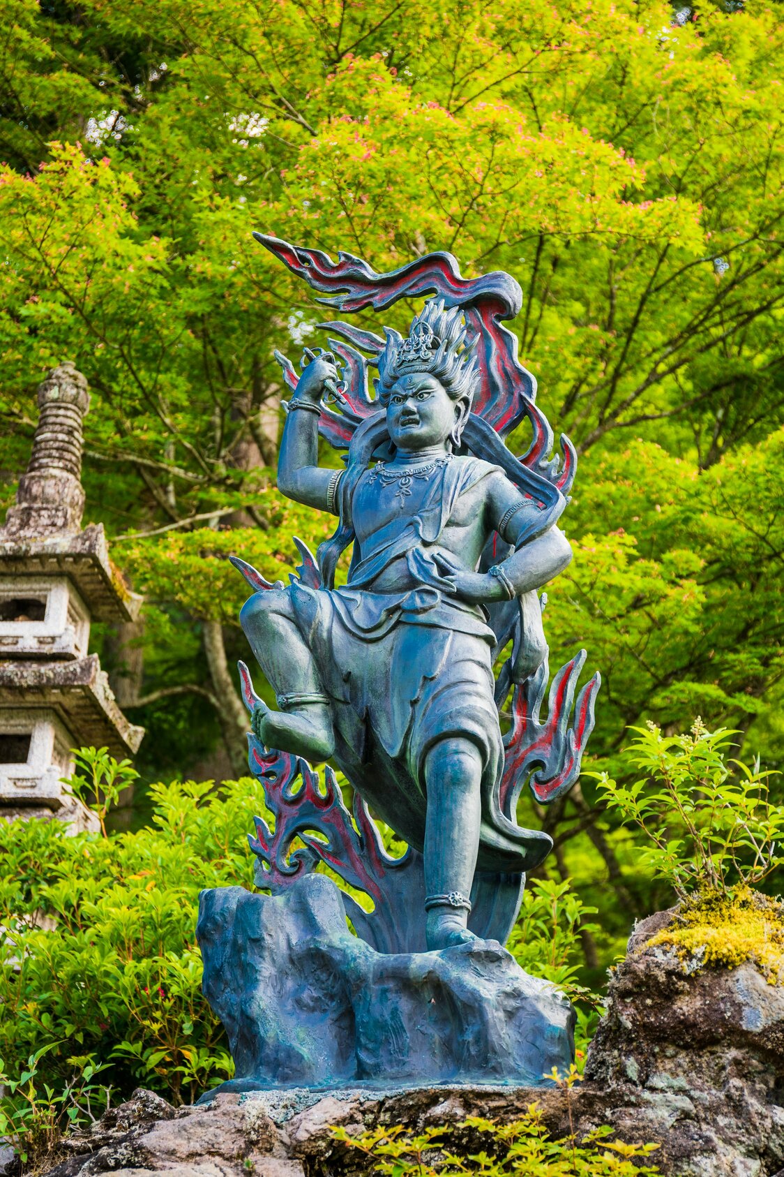 古丰原金刚山瑞峰寺的藏王权现像（栃木县）（图片：PIXTA）