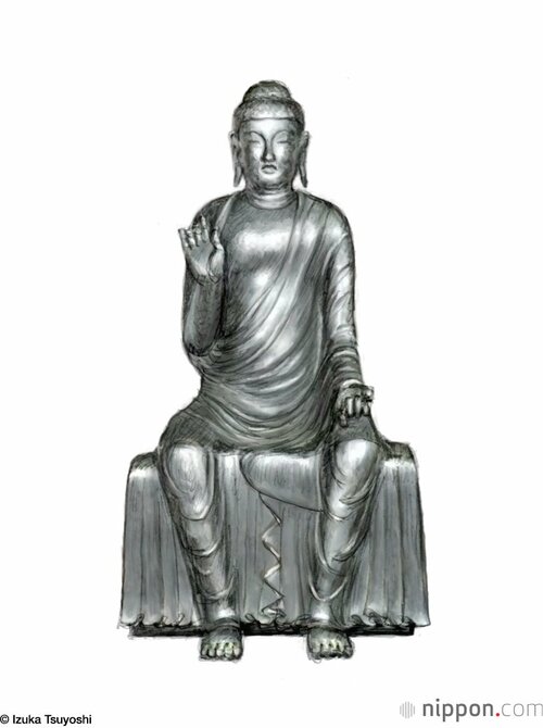 Seated Buddha, Jindaiji (Chōfu, Tokyo).
