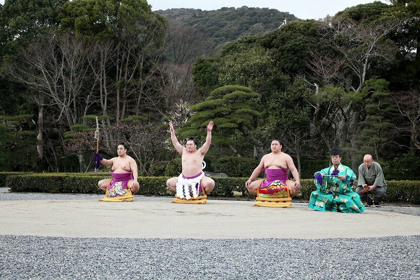 4月1日 神宫祭祀相扑的上场仪式