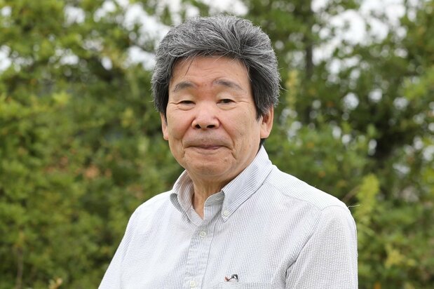 高畑勲監督＝2016年9月、東京都小金井市のスタジオジブリで（共同）
