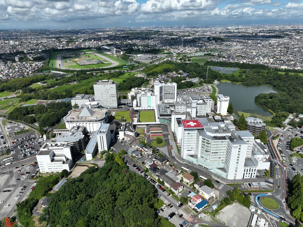 Больница медицинского университета Фудзита (фото предоставлено университетом)