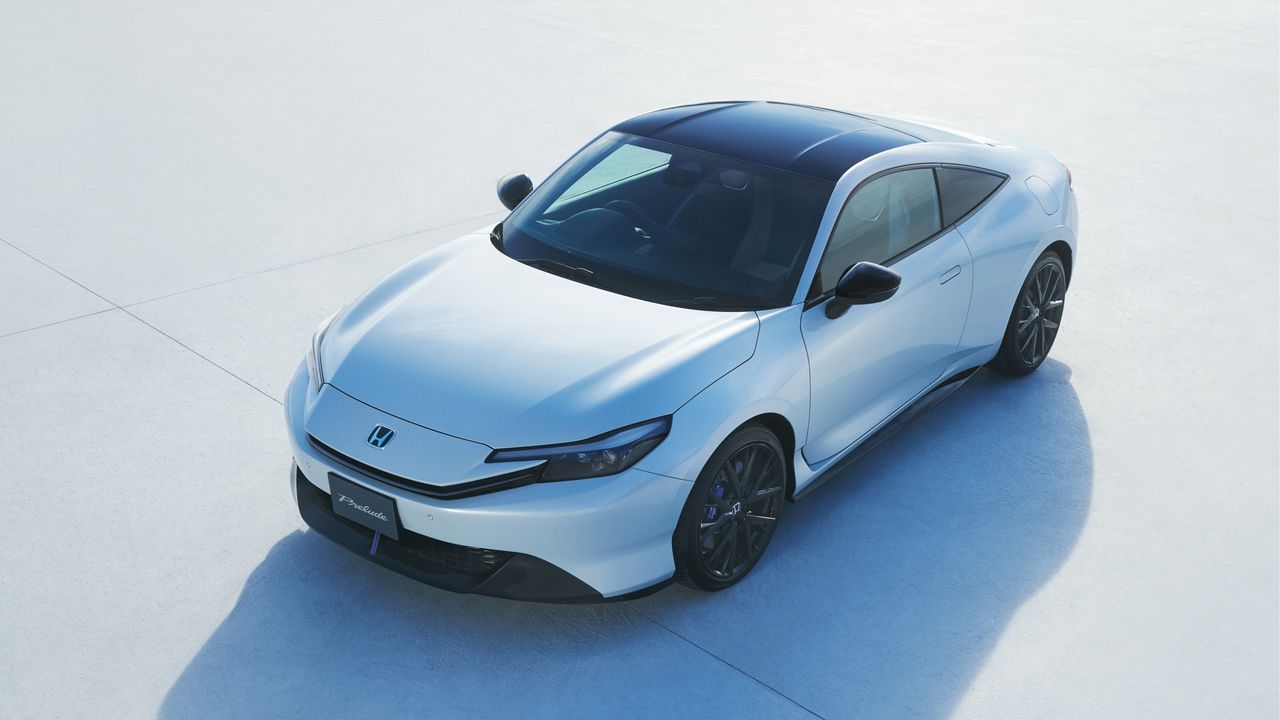 Автомобиль Honda Prelude, возрожденный спустя 24 года и поступивший в продажу 5 сентября 2025 года (снимок предоставлен компанией Honda)
