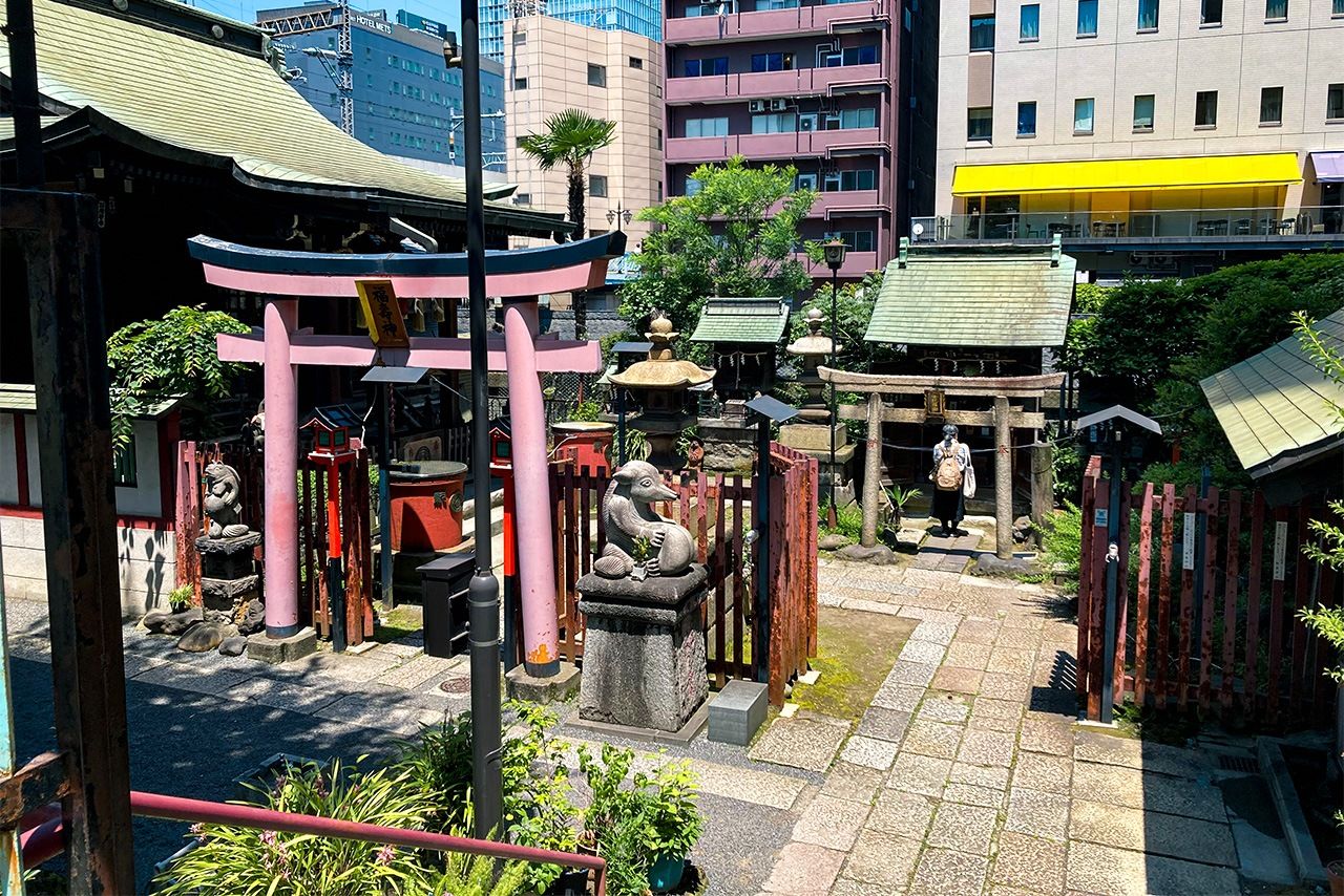 Недалеко от Акихабары находится святилище Янагимори, изначально основанное как один из духовных оберегов замка Эдо (© Джианни Симоне)