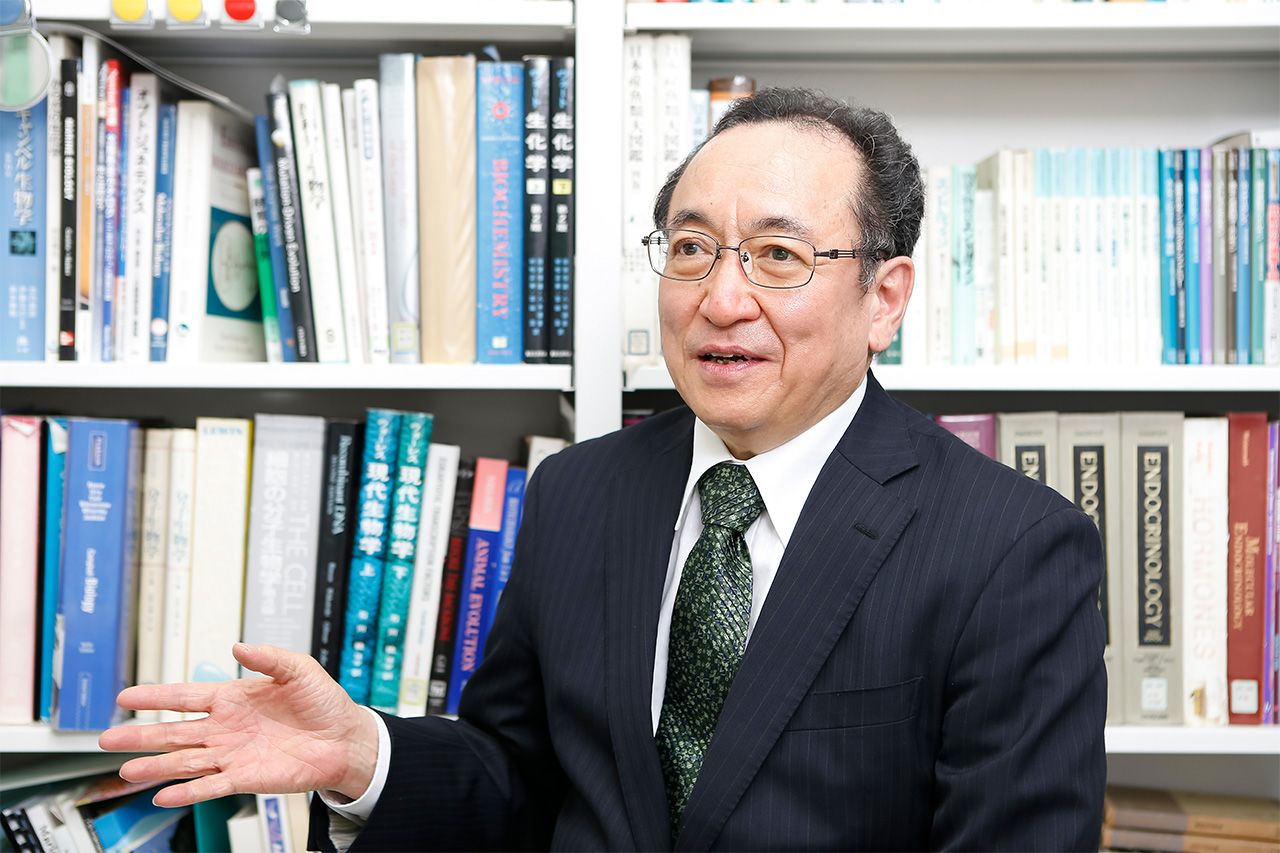 高橋明義 北里大学海洋生命科学部教授 撮影:山本雷太